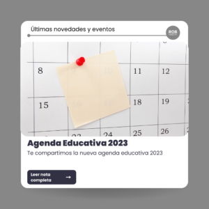 AGENDA EDUCATIVA 2023