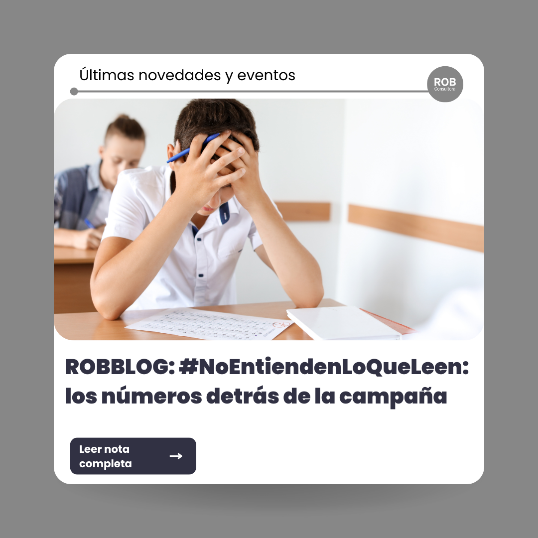 Comprensión lectora en alumnos