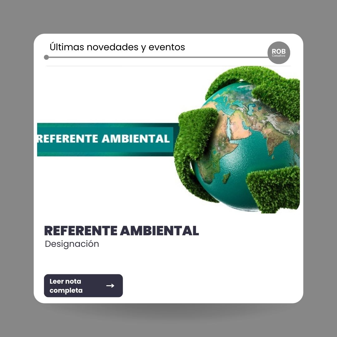 Referente Ambiental designación