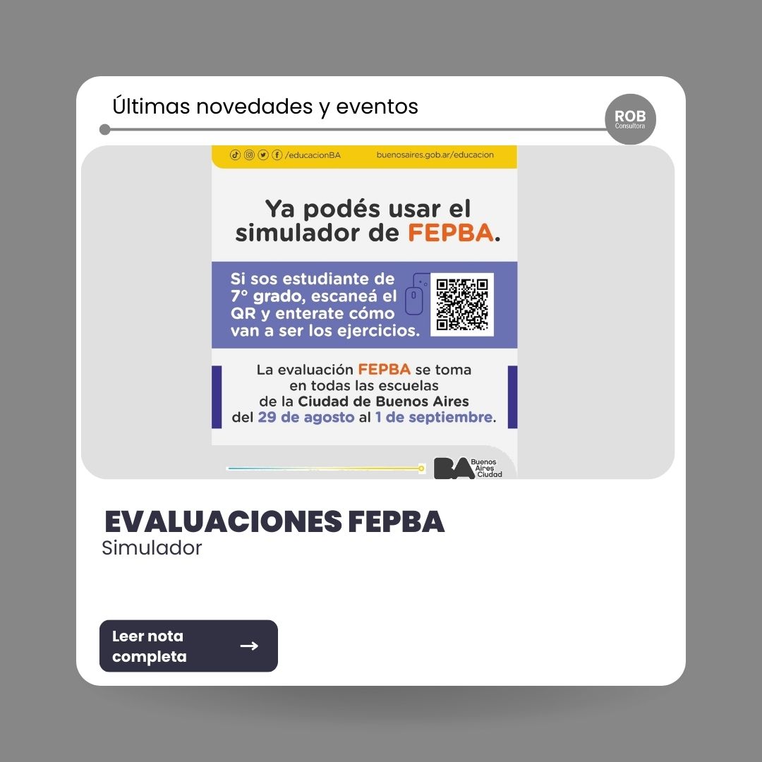 Evaluaciones FEPBA